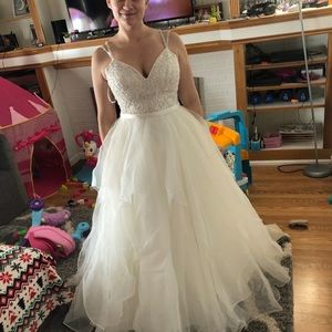 David’s Bridal Wedding Gown